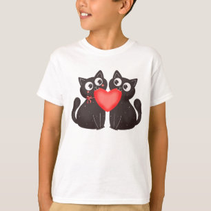Cute Pastel Cats Lovers T-Shirt Design