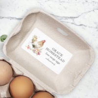 Cute Pastel Chicken Farm Egg Carton