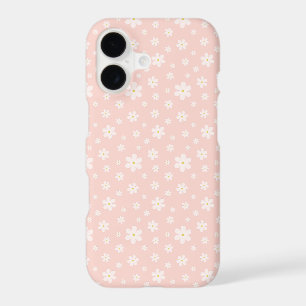Cute Pastel Ditsy Daisy Floral Pattern Phone