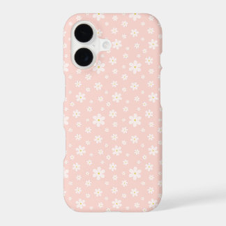 Cute Pastel Ditsy Daisy Floral Pattern Phone 