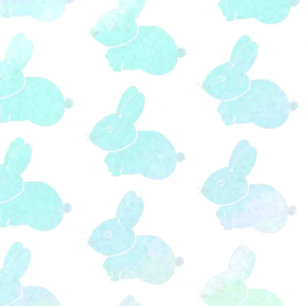 Cute Pastel Easter Bunny Rabbits Tissue Paper