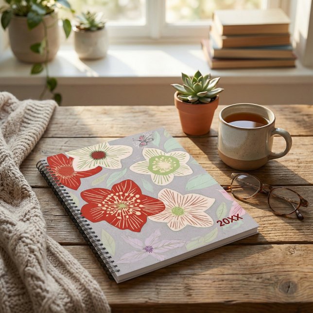 Cute pastel floral abstract Planner (Creator Uploaded)
