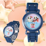 Cute Pastel Ghost Kids Watch Birthday Gift<br><div class="desc">Delight your little one with this Cute Pastel Ghost Kids Watch, an adorable accessory that's as practical as it is fun! Featuring a whimsical design of pastel-coloured friendly ghosts, this watch is perfect for adding a touch of spooky charm to any outfit. The soft, adjustable silicone band ensures a comfortable...</div>