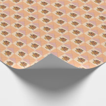 Cute Pastel Halloween Pumpkin Bat Pattern
