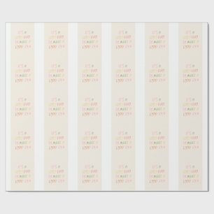 Cute Pastel Hand Lettering Motivational Quote Art  Wrapping Paper