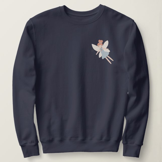 Cute Pastel Harvest Fairy Sweatshirt (Design Front)