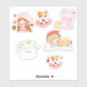 Cute Pastel Kawaii Stickers