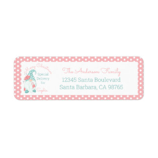 Cute Pastel Merry Christmas Customised Name Gnome