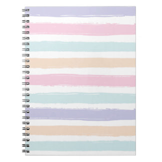 Cute Pastel Neon Colours Watercolor Gradient Fresh Notebook