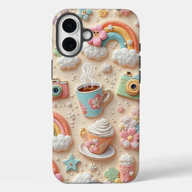 Cute Pastel Phone Case – Artistic iPhone Case  (Back)
