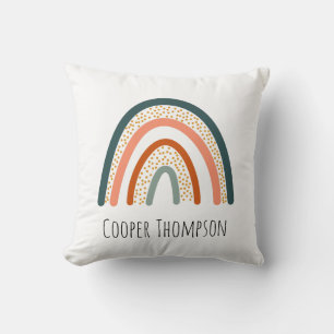 Cute pastel rainbow  cushion