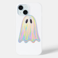 Cute Pastel Rainbow Ghost | Aesthetic Spooky