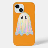 Cute Pastel Rainbow Ghost | Aesthetic Spooky