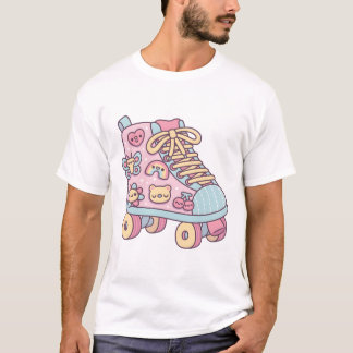 Cute Pastel Roller Skate T-Shirt