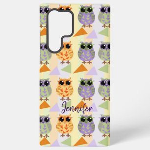 Cute Pattern Owls Case-Mate Samsung Case
