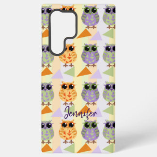 Cute Pattern Owls Case-Mate Samsung Case
