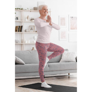 Cute Patterned Women Workout Gym Leggings