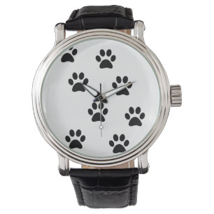 Cute Paw Pattern Wrist Watch