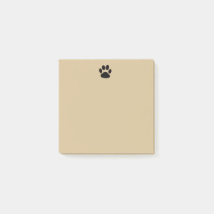 Cute Paw Print Post-it Notes