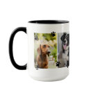 Cute Paw Prints Four Pet Photos