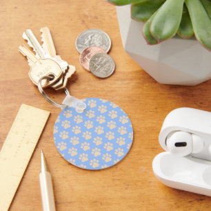 Cute Paws Dog Key Ring