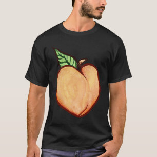 Cute Peach Cute Peach Watercolour Fruit Fun T-Shirt
