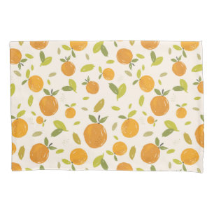 Cute Peach Fruit Pattern Pillowcase