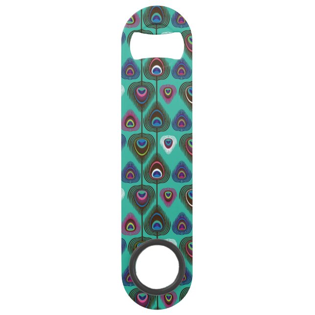 cute peacock feather pattern (Front)