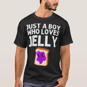 Cute Peanut Butter And Jelly Art For Boys Matching T-Shirt