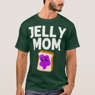 Cute Peanut Butter And Jelly Art Mum Women Matchin T-Shirt
