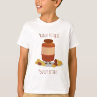 Cute Peanut Butter Jar | Kids T-shirt