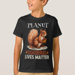 Cute Peanut Squirrel Lives Wild Animal Men Women K T-Shirt