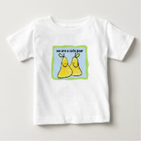 Cute Pear - Twins / Sibling T-Shirt