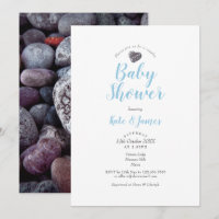 Cute Pebble Heart Couples Baby Shower / Sprinkle