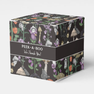 Cute Peek-a-Boo Ghosts Fall Halloween Baby Shower Favour Box