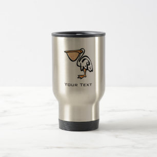 Cute Pelican; Cool Travel Mug
