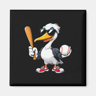 Cute Pelican Playing Sell Animal Lovers Men Women  Magnet