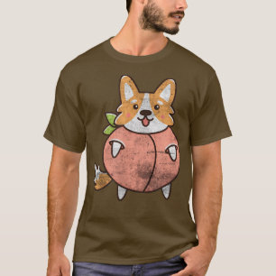 Cute Pembroke Welsh Corgis Dog Breeder Cool Peachy T-Shirt
