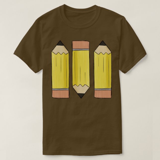 cute pencil T-Shirt (Design Front)