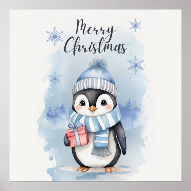 "Cute Penguin 2" Poster (Front)