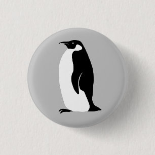 Cute Penguin 3 Cm Round Badge