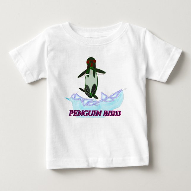 Cute Penguin Baby T-Shirt (Front)