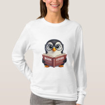 Cute Penguin Book Lover