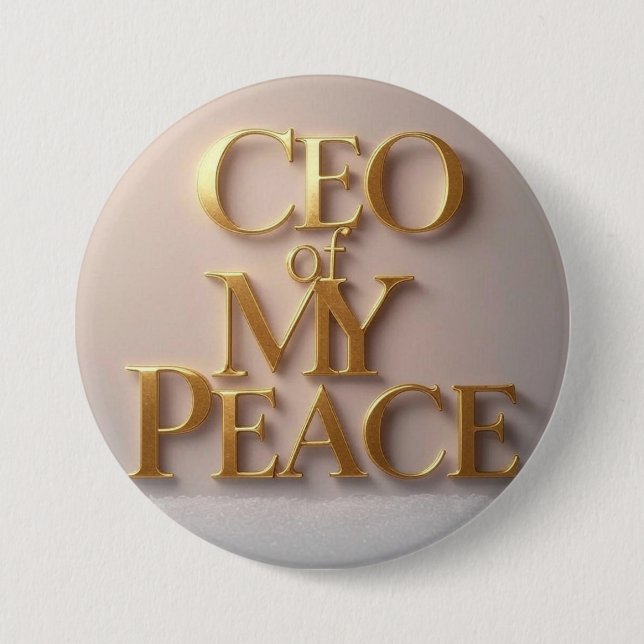 Cute Penguin Button Tag for Backpacks & Jackets (Front)