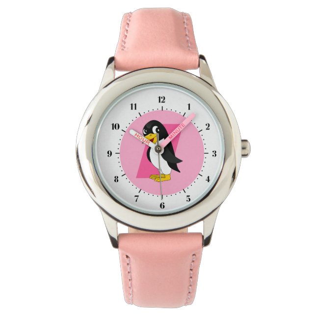 Cute penguin cartoon watch (Front)