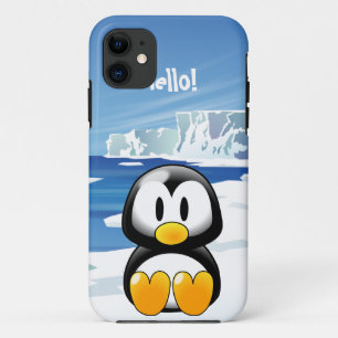 Cute Penguin Case-Mate iPhone Case