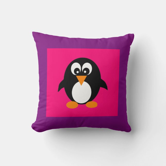 Cute Penguin Cushion (Front)