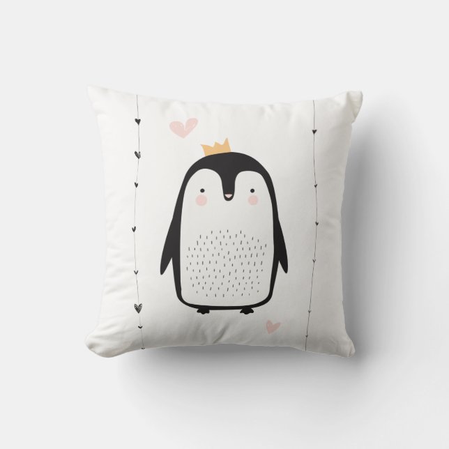 Cute Penguin Cushion (Front)