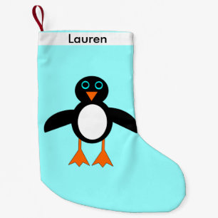 Cute Penguin Custom Stocking