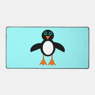 Cute Penguin Desk Mat